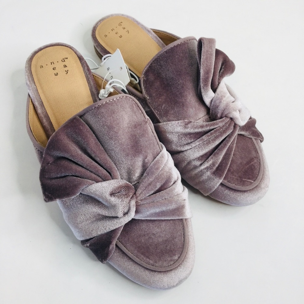 A New Day Holland knot velvet slipper mules - Picture 8 of 8